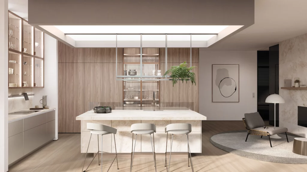 cuisine tendance beige